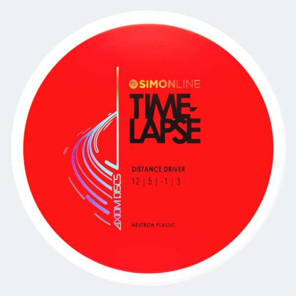Axiom Time-Lapse in red, neutron plastic
