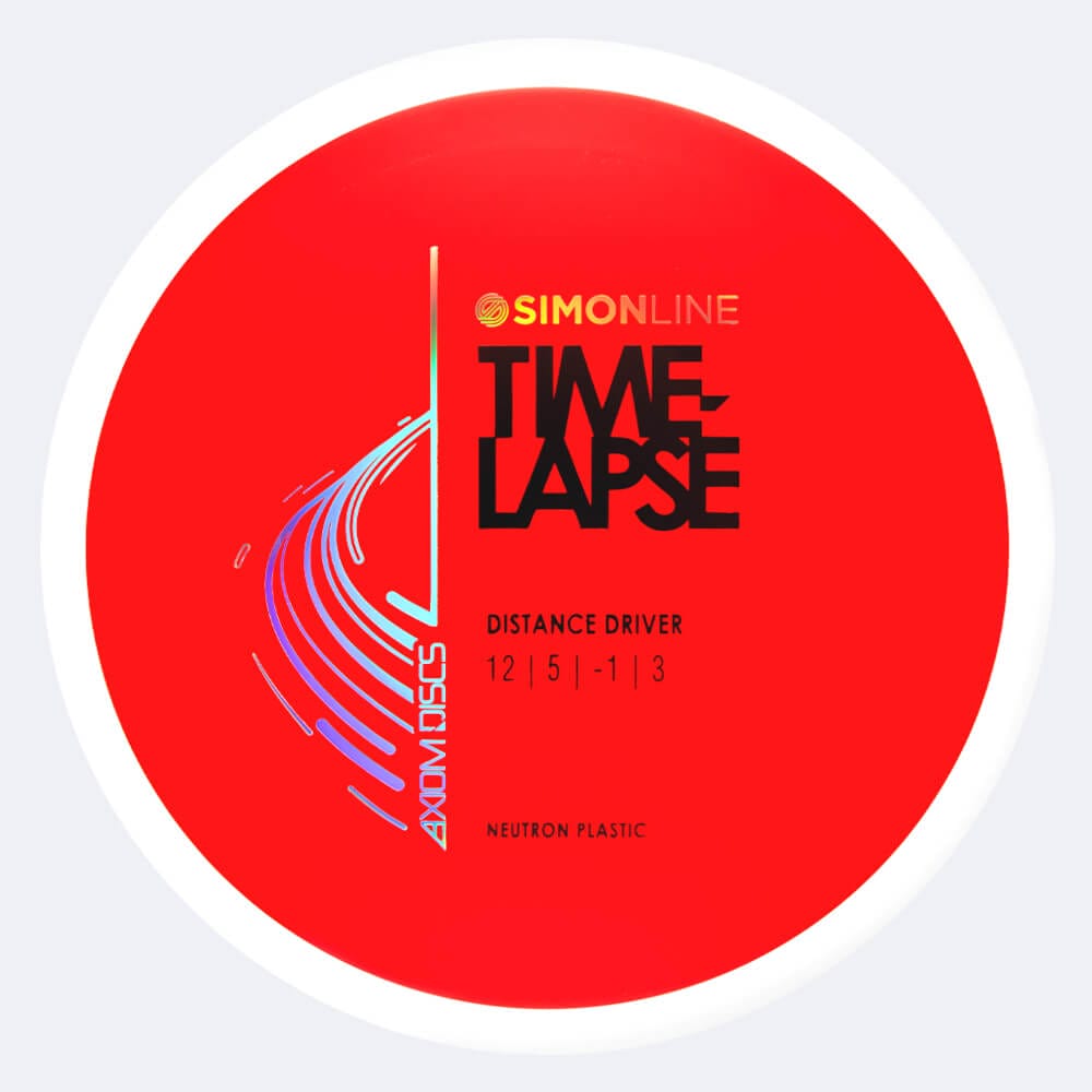 Axiom Time-Lapse in rot, im Neutron Kunststoff und ohne Spezialeffekt