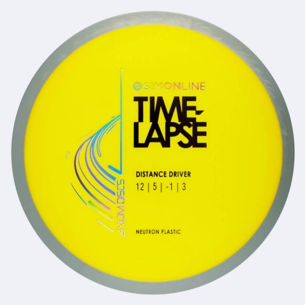 Axiom Time-Lapse in yellow, neutron plastic