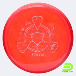 Axiom Virus in pink, neutron plastic