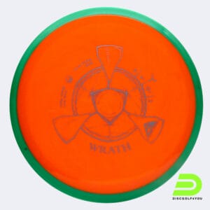 Axiom Wrath in classic-orange, neutron plastic