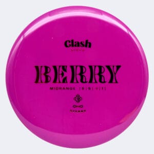 Clash Discs Berry in violett, im Steady Kunststoff und ohne Spezialeffekt