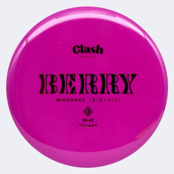 Clash Discs Berry in violett, im Steady Kunststoff und ohne Spezialeffekt