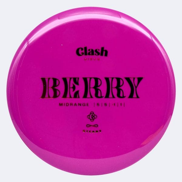 Clash Discs Berry in violett, im Steady Kunststoff und ohne Spezialeffekt