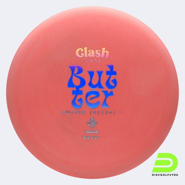 Clash Discs Butter in pink, hardy plastic