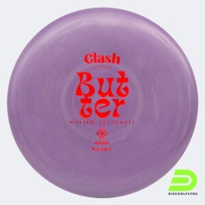 Clash Discs Butter in violett, im Hardy Kunststoff und ohne Spezialeffekt