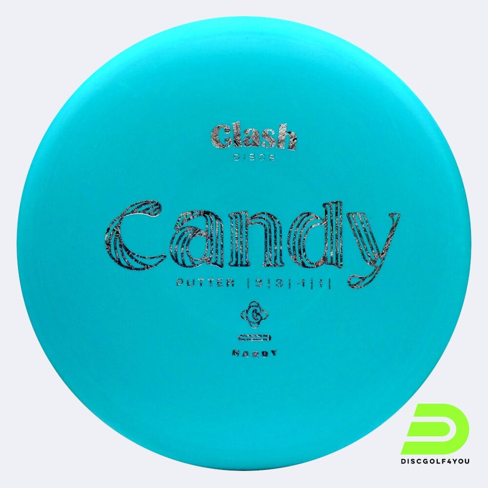 Clash Discs Candy in türkis, im Hardy Kunststoff und ohne Spezialeffekt
