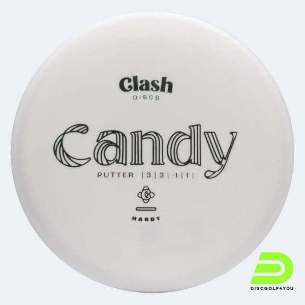 Clash Discs Candy in weiss, im Hardy Kunststoff und ohne Spezialeffekt