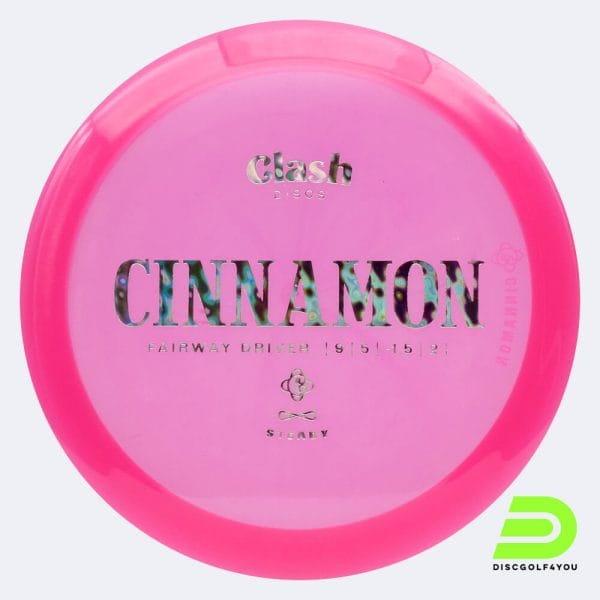 Clash Discs Cinnamon in pink, steady plastic