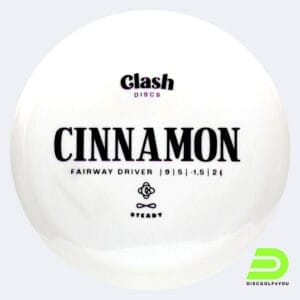 Clash Discs Cinnamon in weiss, im Steady Kunststoff und ohne Spezialeffekt