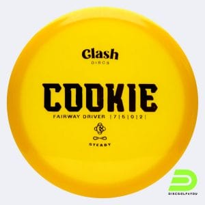 Clash Discs Cookie in gelb, im Steady Kunststoff und ohne Spezialeffekt