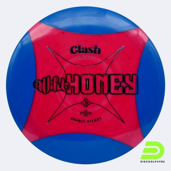 Clash Discs Honey in pink-blue, double steady plastic