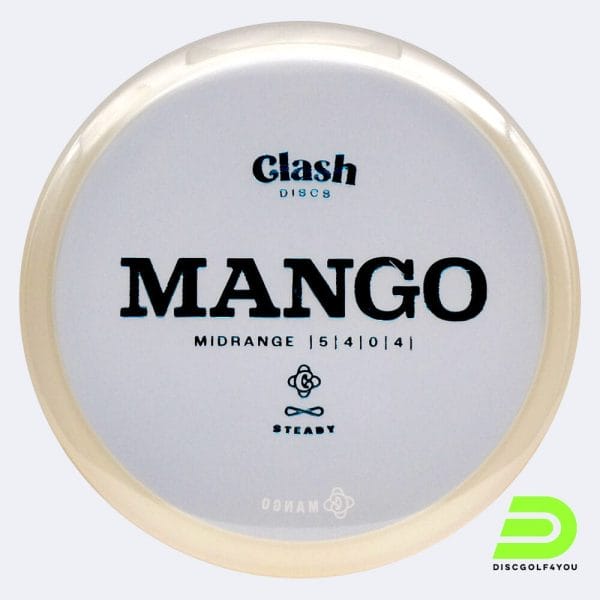 Clash Discs Mango in kristallklar, im Steady Kunststoff und ohne Spezialeffekt