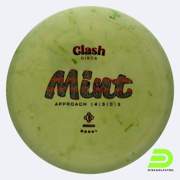 Clash Discs Mint in hellgrün, im Hardy Kunststoff und ohne Spezialeffekt