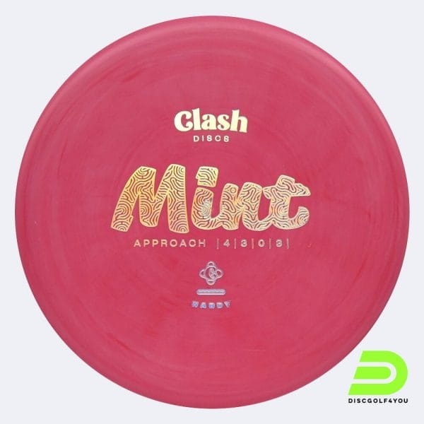 Clash Discs Mint in pink, hardy plastic