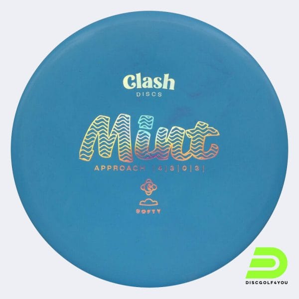 Clash Discs Mint in hellblau, im Softy Kunststoff und ohne Spezialeffekt