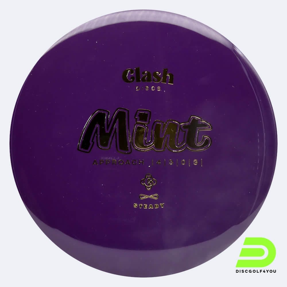 Clash Discs Mint in purple, steady plastic