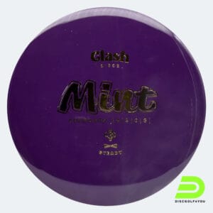 Clash Discs Mint in violett, im Steady Kunststoff und ohne Spezialeffekt