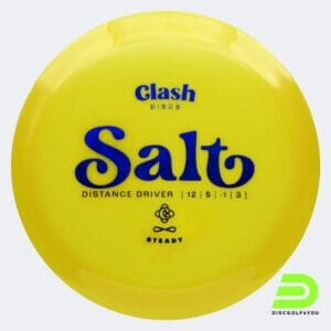 Clash Discs Salt in gelb, im Steady Kunststoff und ohne Spezialeffekt