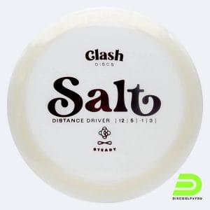 Clash Discs Salt in weiss, im Steady Kunststoff und ohne Spezialeffekt