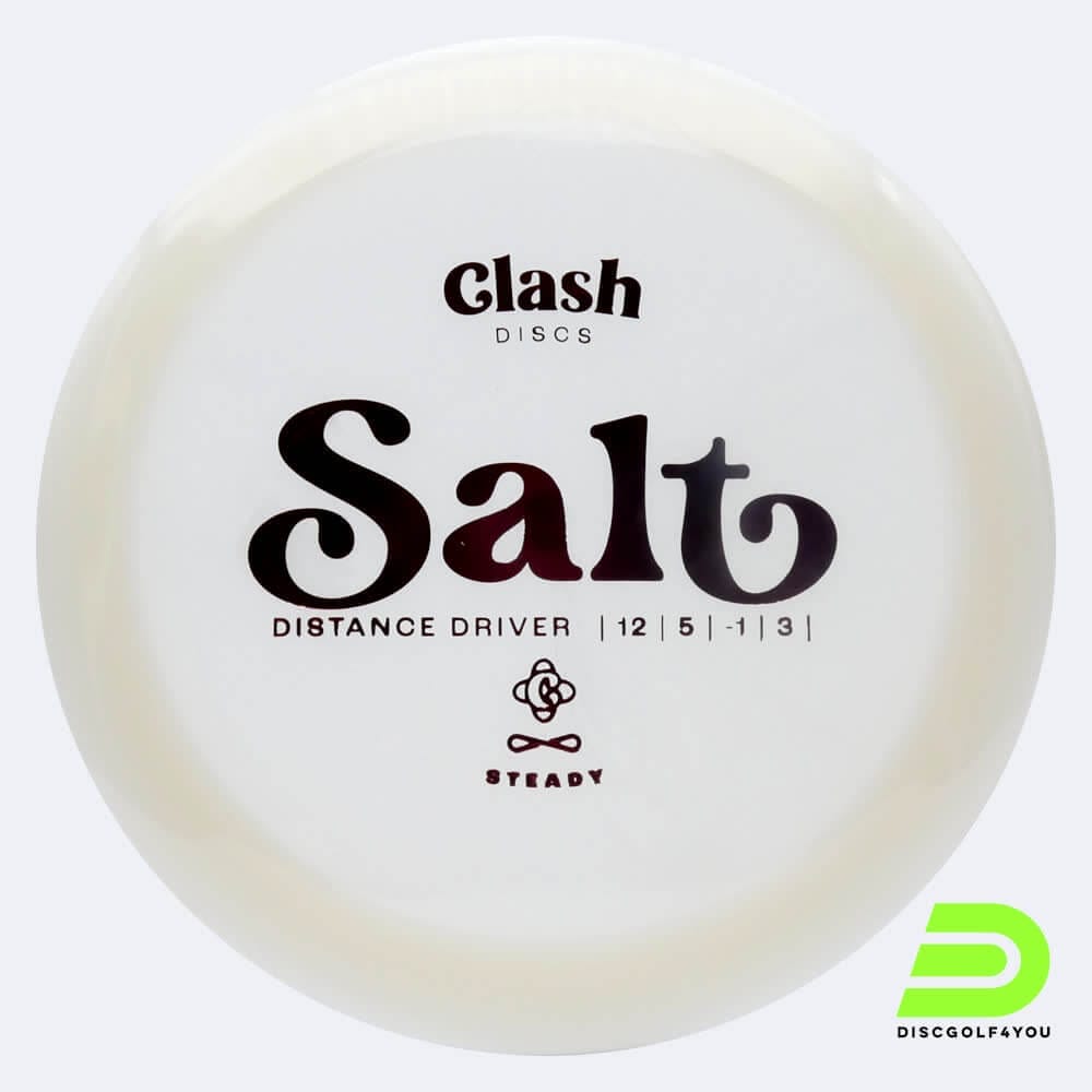 Clash Discs Salt in white, steady plastic