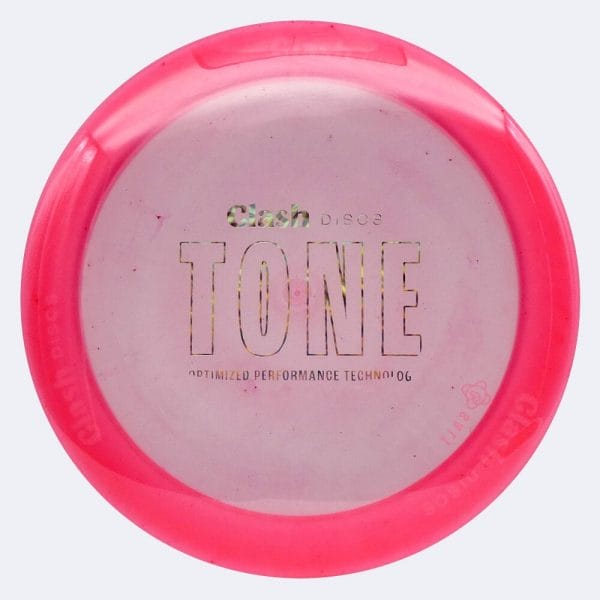 Clash Discs Salt in rosa, im Tone Kunststoff und ohne Spezialeffekt
