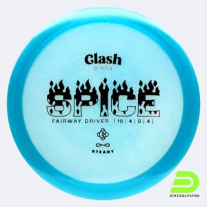 Clash Discs Spice in türkis, im Steady Kunststoff und ohne Spezialeffekt