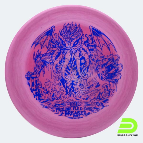 DGA Breaker Ledgestone Edition 2022 in pink, proline flex plastic and burst effect