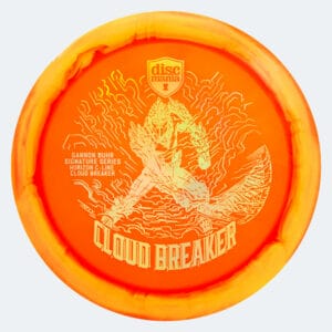 Discmania Cloud Breaker DD3 Gannon Buhr Signature Series in orange, im Horizon C-Line Kunststoff und ohne Spezialeffekt