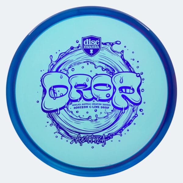 Discmania Drop Niklas Anttila Creator Series in blue, horizon c-line plastic