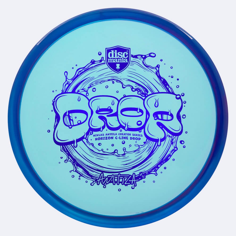 Discmania Drop Niklas Anttila Creator Series in blue, horizon c-line plastic