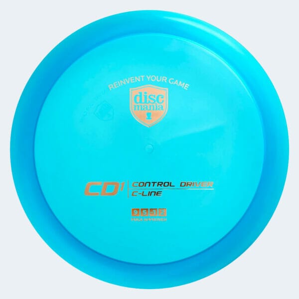 Discmania CD1 in blau, im C-Line Kunststoff und ohne Spezialeffekt