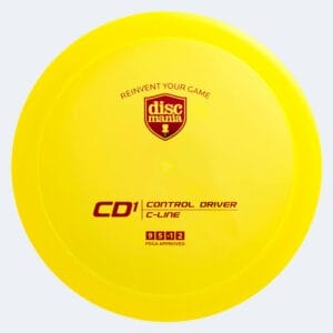 Discmania CD1 in gelb, im C-Line Kunststoff und ohne Spezialeffekt
