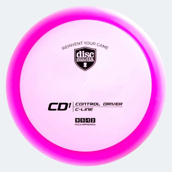 Discmania CD1 in violett, im C-Line Kunststoff und ohne Spezialeffekt