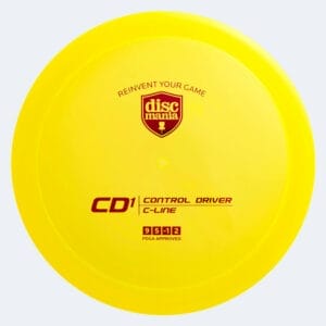 Discmania CD1 in yellow, c-line plastic