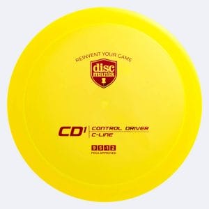 Discmania CD1 in yellow, c-line plastic