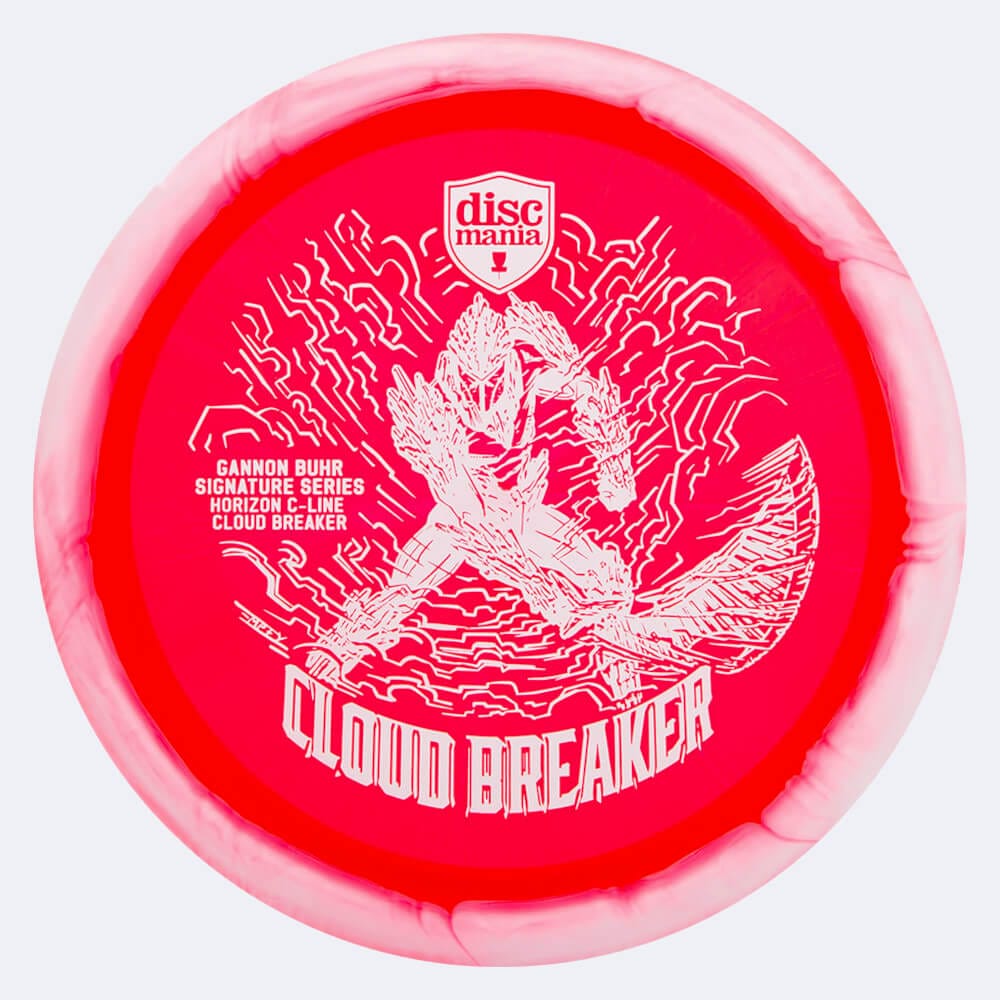 Discmania Cloud Breaker DD3 Gannon Buhr Signature Series in red, horizon c-line plastic