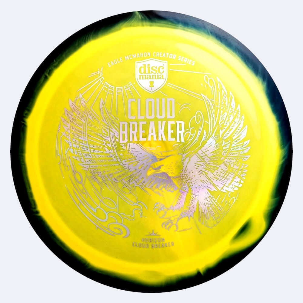 Discmania Cloud Breaker - Eagle McMahon Creator Series in gelb-schwarz, im Horizon Kunststoff und ohne Spezialeffekt