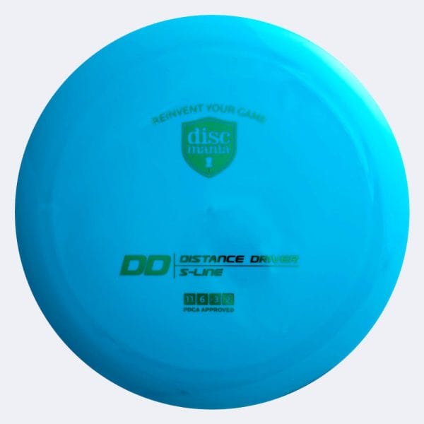 Discmania DD in blau, im S-Line Kunststoff und ohne Spezialeffekt