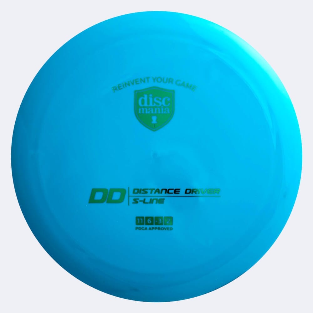 Discmania DD in blue, s-line plastic