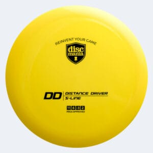 Discmania DD in gelb, im S-Line Kunststoff und ohne Spezialeffekt