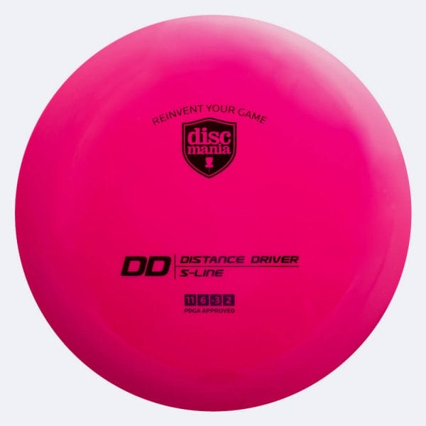 Discmania DD in pink, s-line plastic
