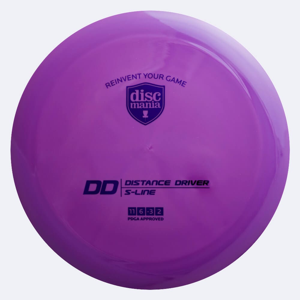 Discmania DD in purple, s-line plastic