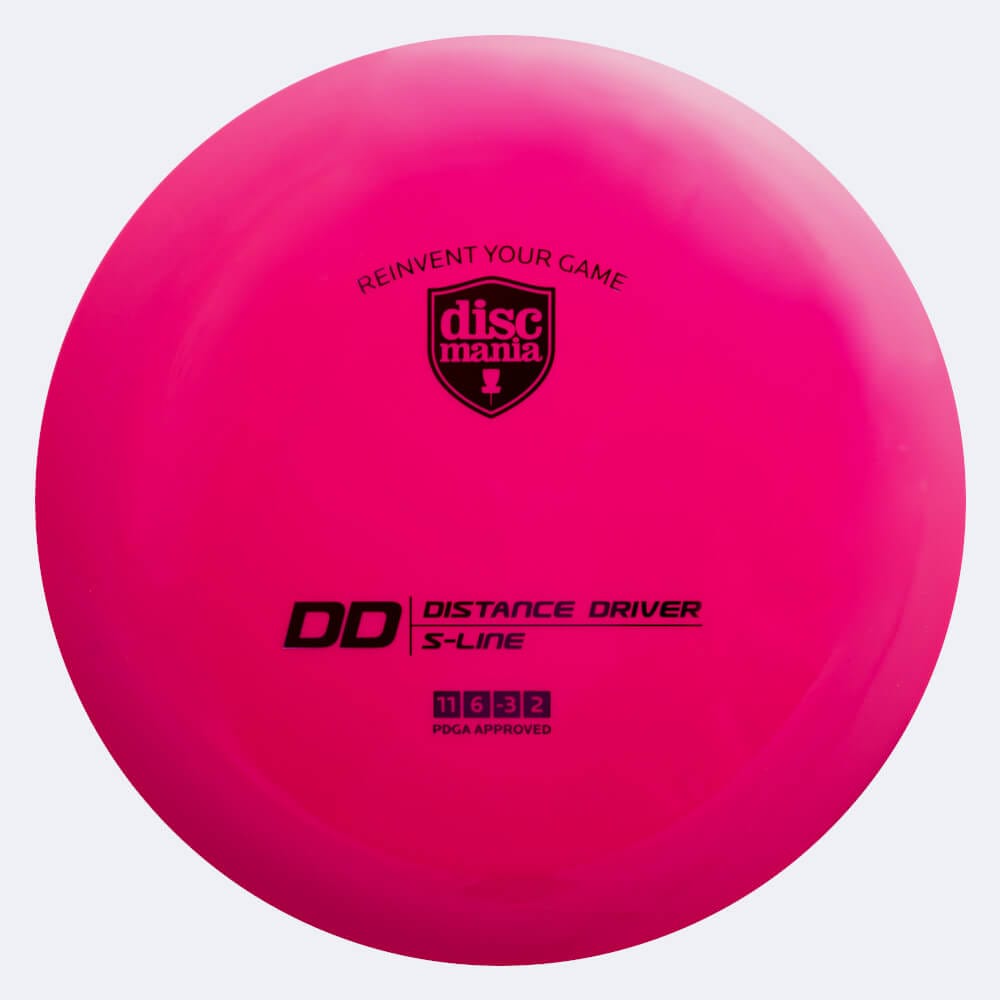 Discmania DD in rosa, im S-Line Kunststoff und ohne Spezialeffekt
