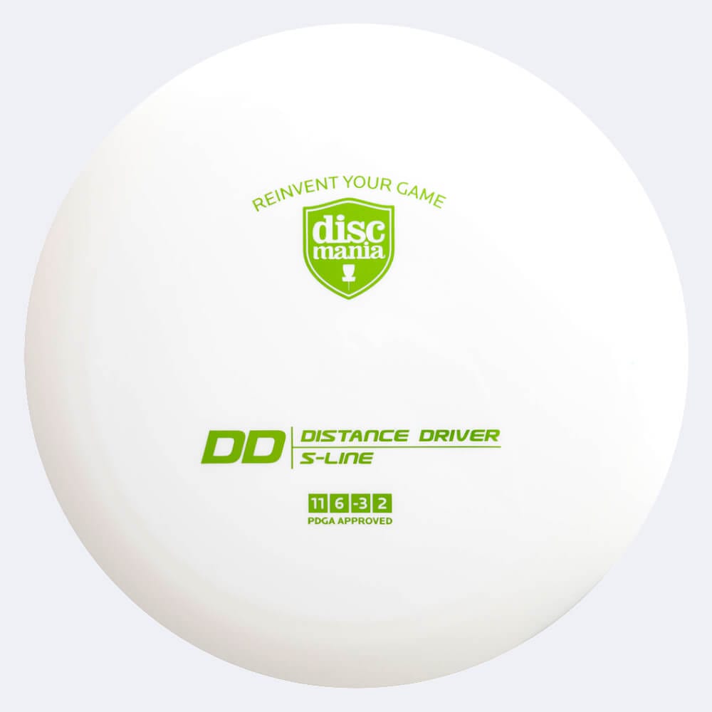 Discmania DD in weiss, im S-Line Kunststoff und ohne Spezialeffekt