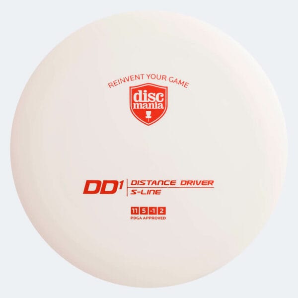 Discmania DD1 in weiss, im S-Line Kunststoff und ohne Spezialeffekt