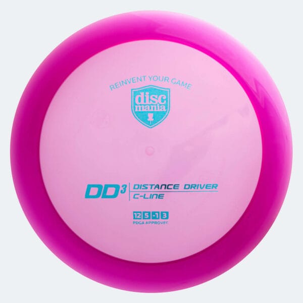 Discmania DD3 in yellow, c-line plastic