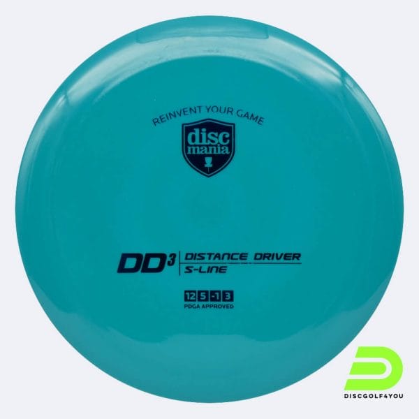 Discmania DD3 in turquoise, s-line plastic