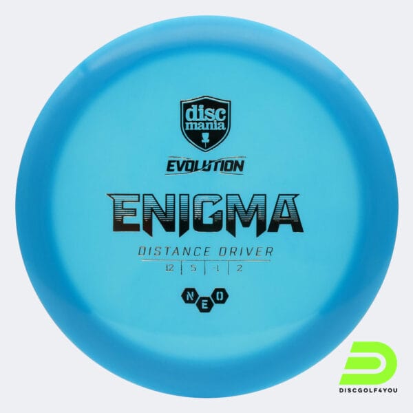 Discmania Enigma in blue, neo plastic