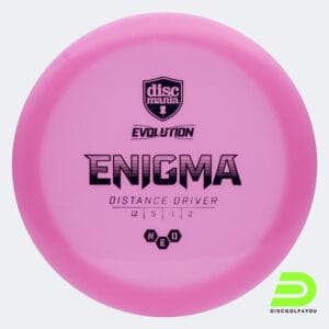 Discmania Enigma in rosa, im Neo Kunststoff und ohne Spezialeffekt